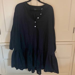J Crew Beach dress black M never worn
